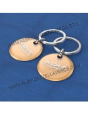 Llavero personalizado Gota de Resina 50x50mm Redondo