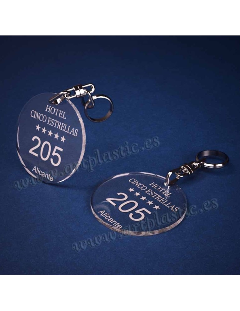 Llaveros Personalizados Cuadrados 3mm