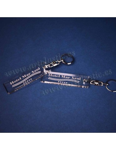 Llaveros Personalizados Rectangulares 100x60 5mm 2