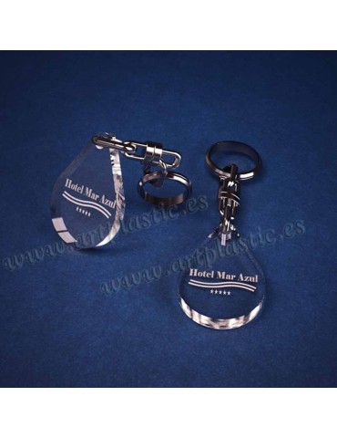 Llaveros Personalizados Elipse 75x20 5mm 2