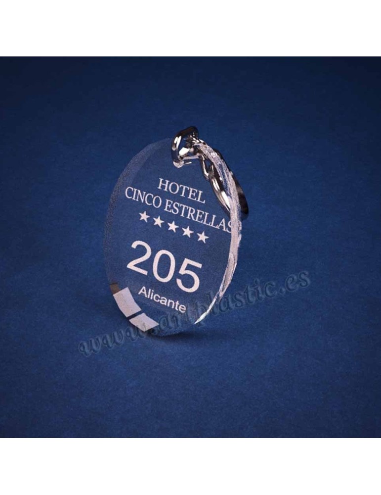 Llaveros Personalizados Rectangulares 100x60 8mm