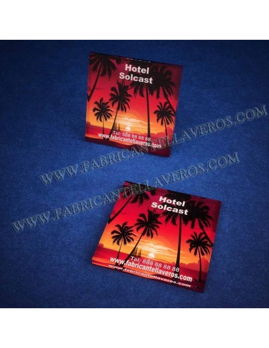 Plaquitas con Imagen 50x50 con Imán o Adhesivas 3mm