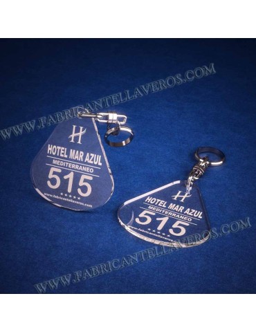 Llaveros Personalizados Gota Grande 3mm 2