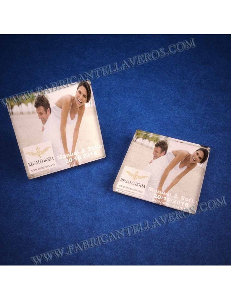 Plaquitas con Imagen 50x50 con Imán o Adhesivas 3mm