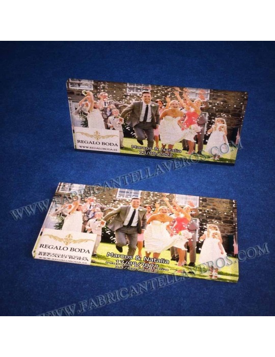 Plaquitas con Imagen 80x40 con Imán o Adhesivas 3mm