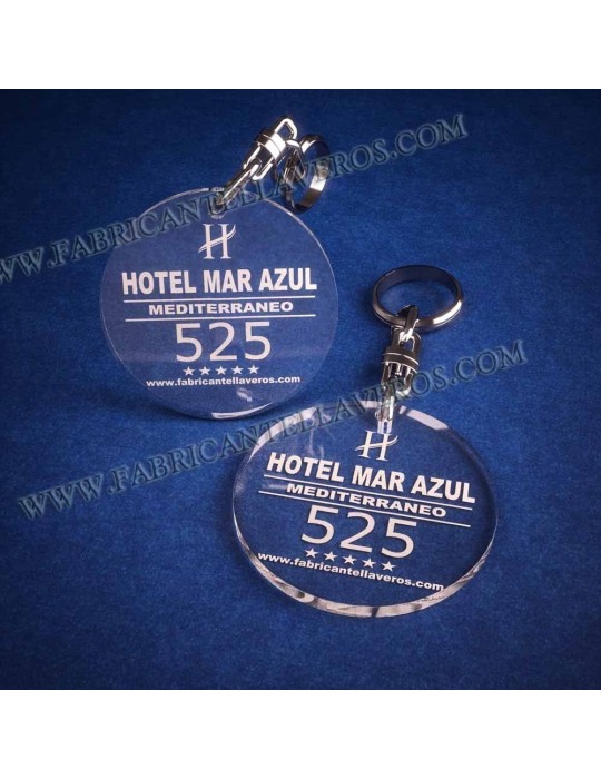 Llaveros Personalizados Cuadrados 3mm