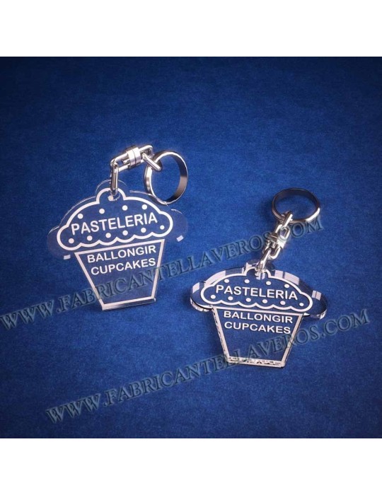 Llaveros Personalizados 50x50mm Cuadrados 3mm