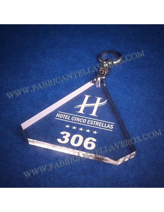 Llaveros Personalizados 100x60mm Rectangulares 8mm