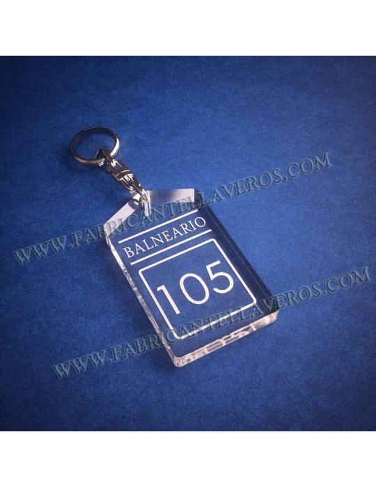 Llaveros Personalizados 75x50mm Ovalados 8mm