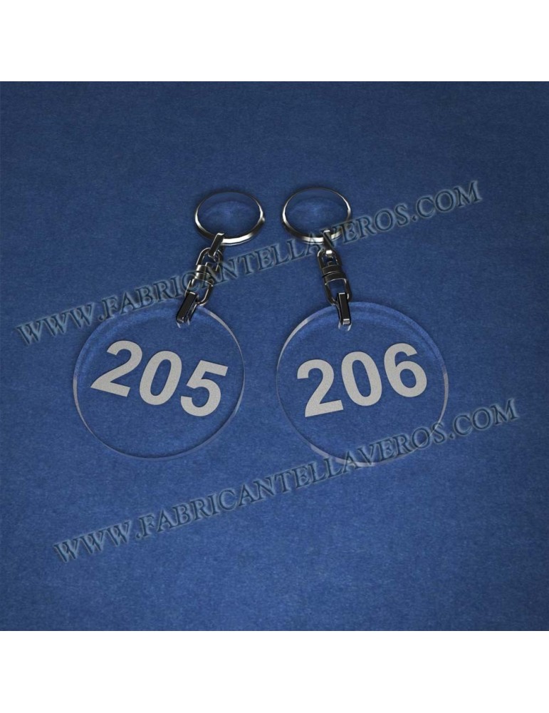 Llaveros Personalizados Cuadrados 3mm