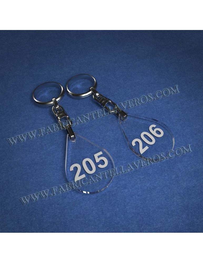 Llaveros Personalizados Elipse 75x20 5mm