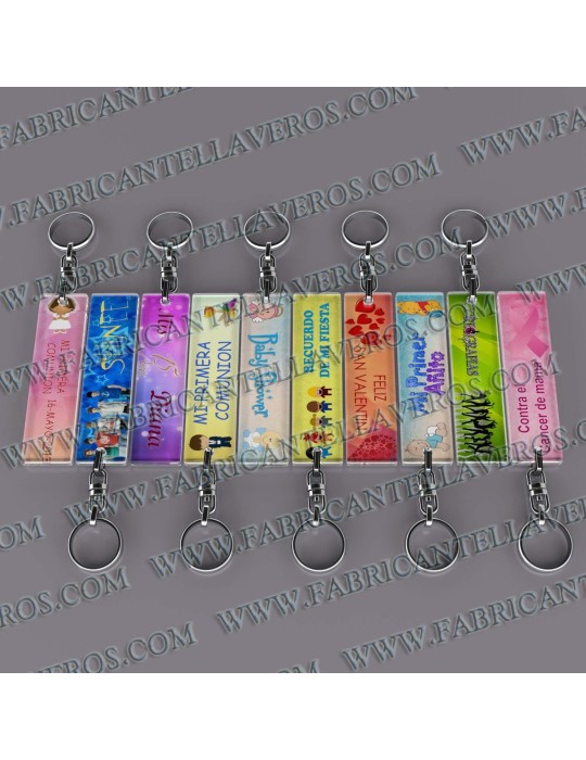 LLAVEROS PERSONALIZADOS EN DIGITAL 