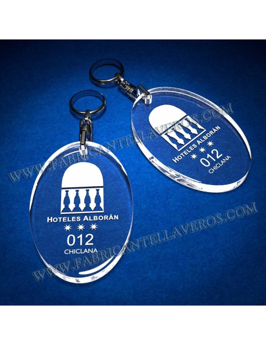 Llaveros Personalizados Rectangulares 100x60 8mm