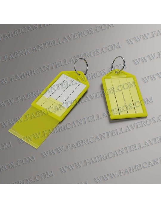 Llaveros para etiqueta 73X38 MM
