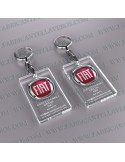 Llaveros Personalizados con Imagen 80x40mm Rectangulares fondo transparente 5mm