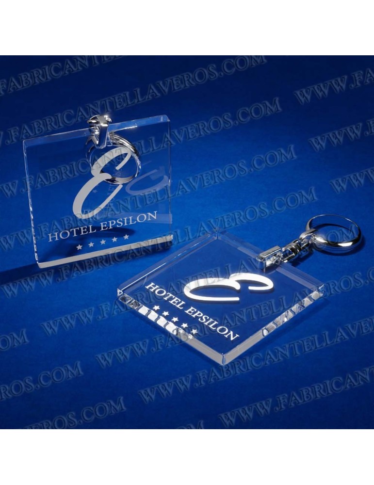 Llaveros Personalizados 50x50mm Cuadrados 3mm