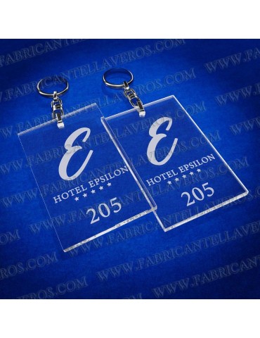 Llaveros Personalizados Rectangulares 100x60 3mm 2