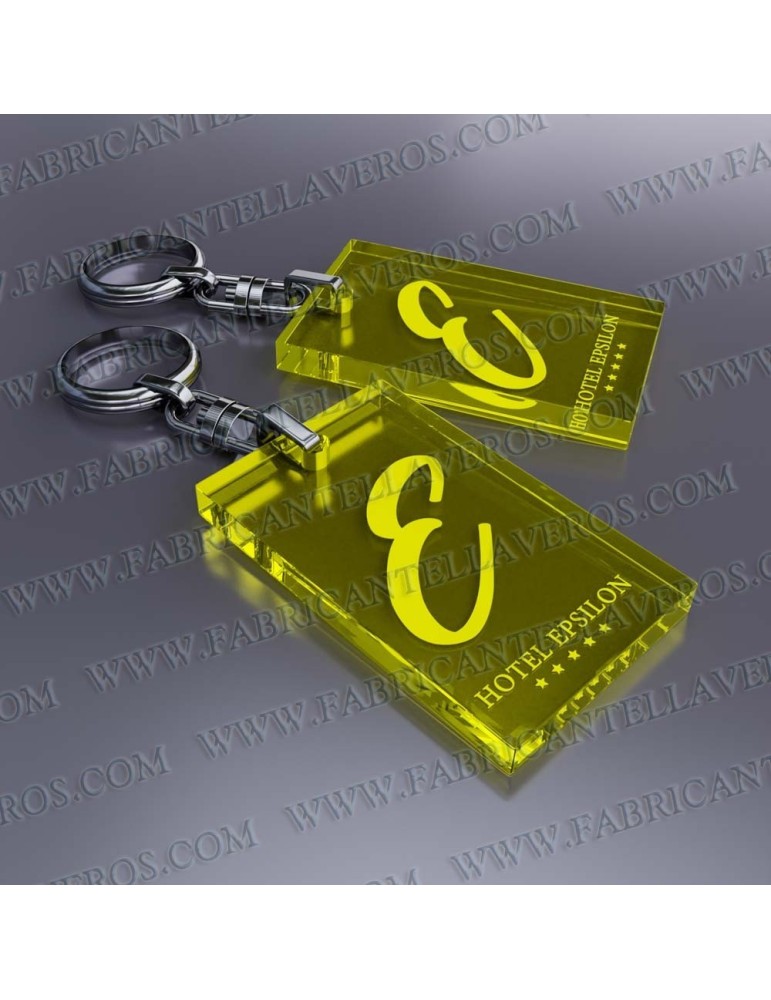 Llaveros Personalizados 52x32 3mm grosor
