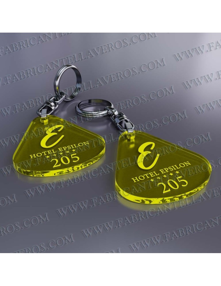 Llaveros Personalizados Cuadrados 3mm
