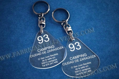 Llaveros Personalizados para Campings