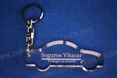 Llaveros Personalizados de Metacrilato